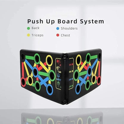 Foldable Push-Up Board – Home Gym Workout Equipment for Men & Women