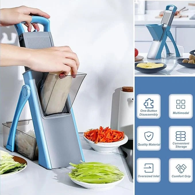 Multi Function Vegetable Cutter with Storage Box