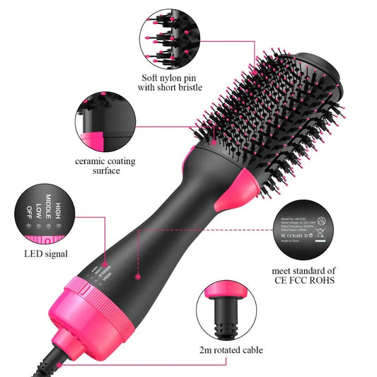 One-Step Hair Dryer Volumizing Brush
