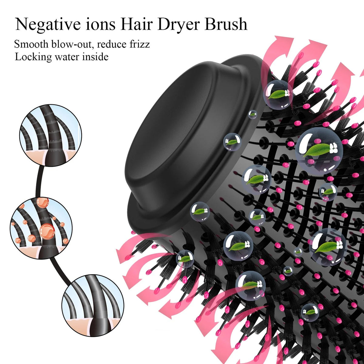 One-Step Hair Dryer Volumizing Brush